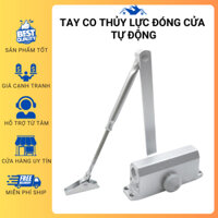 Tay co thủy lực, Tay đẩy cửa tự động hỗ trợ đóng cửa tự động - Hợp kim nhôm, Lực kéo 25-85kg