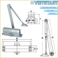 Tay Co Thủy Lực, Tay đẩy hơi, Củi Chỏ Hơi, Đóng Cửa Tự Động, Tay Co King Chính hãng NEWNEO 068/068-HO/078/078-HO/098/055