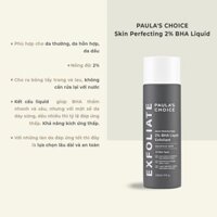 Tẩy da chết BHA 2% Paula’s choice Skin Perfecting Liquid
