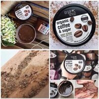 Tẩy da chết body Coffee Organic Shop