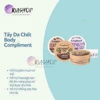 Tẩy Da Chết Body Compliment sáng mịn da, giảm stress, tăng đàn hồi - Tẩy da chết cơ thể Compliment - Cafe