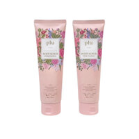 Tẩy da chết body Plu Pink Fl0ral Body Scrub 3in1 tuýp 200ml