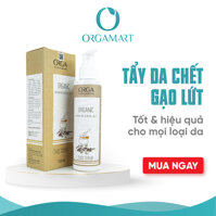 Tẩy da chết cho da mặt tinh chất gạo ORGANIC BROWN RICE &amp; ROYAL JELLY 120ML