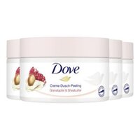 Tẩy Da Chết Dove Creme Dusche Peeling Granatapfel & Sheabutter