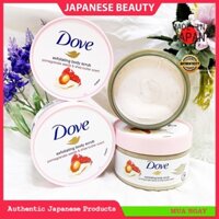 Tẩy Da Chết Dove Exfoliating Body Scrub Lựu và bơ hạt mỡ