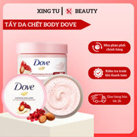 Tẩy Da Chết Dove Kem Tẩy Tế Bào Chết Body Dove Macca Lựu Đỏ Bản Đức Chăm Da Sáng Mịn Dưỡng Trắng 298G  - Xingtu Beauty