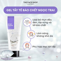 Tẩy da chết dưỡng sáng The Face Shop Ngọc Trai Smart Peeling White Jewel chứa bột ngọc trai 120ml