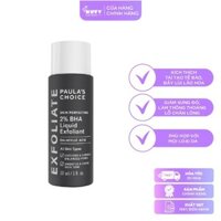 Tẩy Da Chết Hóa Học Paula’s Choice 2% BHA Skin Perfecting 2% BHA Liquid (30ml)