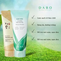 Tẩy da chết Lô Hội/Thảo Dược cao cấp DABO Aloe Peeling Gel 180ml