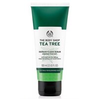 Tẩy Da Chết Mặt The Body Shop Tea Tree Squeaky-Clean Scrub 100ml