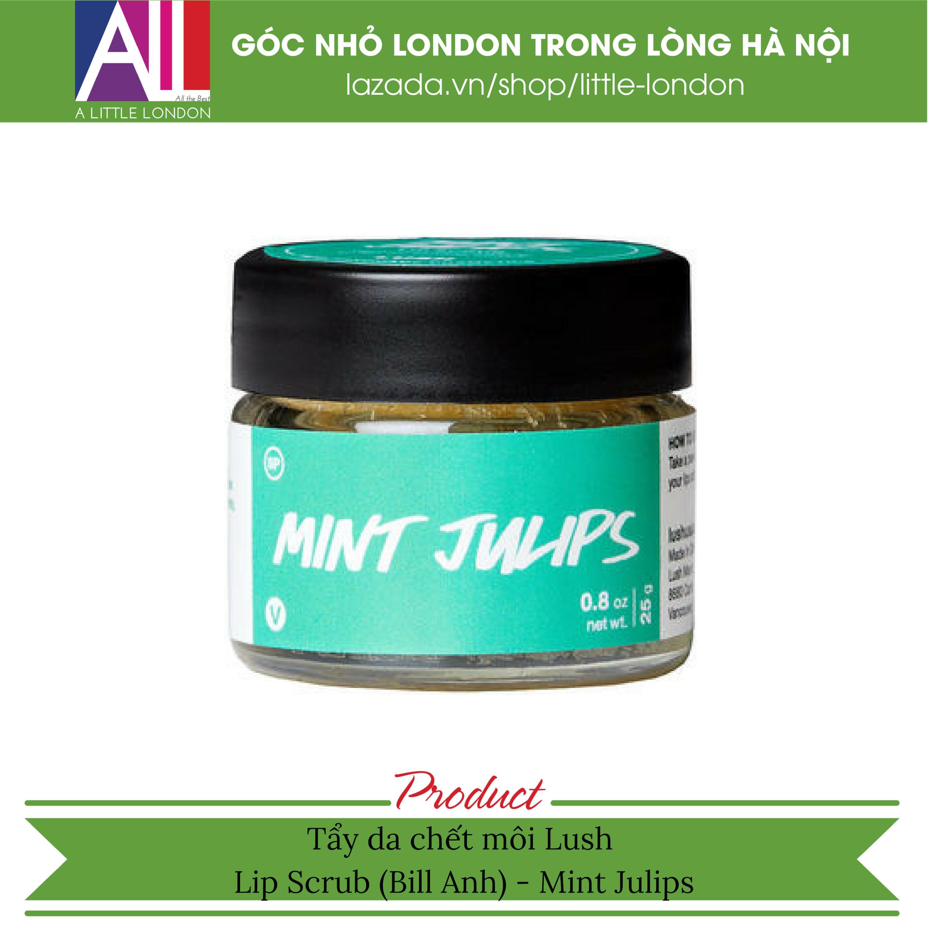 Tẩy da chết môi Lush Mint Julips 25g