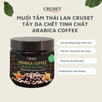 Tẩy da chết muối spa Thái Lan Cruset tinh chất Cafe Arabica 700g