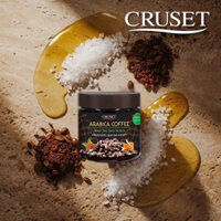 Tẩy da chết muối spa Thái Lan Cruset tinh chất Cafe Arabica hộp 700g bình