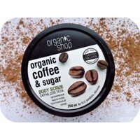 Tẩy Da Chết Organic Shop Organic Coffee & Sugar Body Scrub