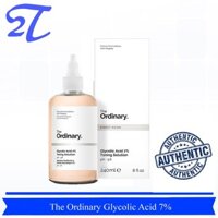 Tẩy da chết sáng da giảm thâm Toner The Ordinary Glycolic Acid 7% Toning Solution 240mL