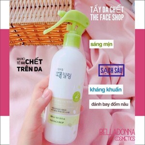Tẩy da chết toàn thân dạng xịt Body Clean Peeling Mist The Face Shop