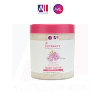 Tẩy da chết toàn thân Extracts Cherry Blossom Body Scrub 465ml Bill Anh