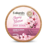 Tẩy da chết toàn thân Natural by Watsons True Natural Cherry Blossom Body Scrub