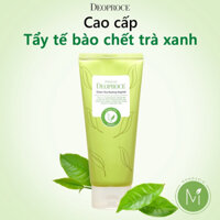 TẨY DA CHẾT TRÀ XANH PREMIUM DEOPROCE GREEN TEA PEELING VEGETAL 170G