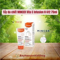 Tẩy Da Chết Vi Điểm Mincer Pharma Vita C Infusion Moisturizing Microdermabrasion N 612 75ml