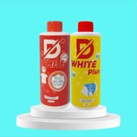Tẩy đa năng dung dịch Tẩy Trắng quần áo thuốc tẩy quần áo thế hệ mới D.WHITE Tẩy mốc quần áo, ố vàng