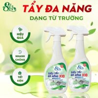 Tẩy Đa Năng SBI- Làm Sạch Cặn Canxi Trên Thiết Bị Inox, Vòi Hoa Sen, Vách Kính Sạch Bong Sáng Bóng