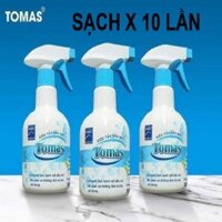 Tẩy đa năng, Siêu tẩy dầu mỡ Tomas chai 500ml Tẩy rửa hút mùi, xoong nồi, vách kính bàn bếp