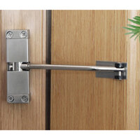 TAY ĐẨY GIỮ CỬA MINI, TAY CO CỬA, BẢN LỀ ĐÓNG CỬA TỰ ĐỘNG  THÉP KHÔNG RỈ - Bạc