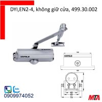 Tay đẩy hơi Hafele 499.30.002 không giữ cửa cửa nặng tối đa 80kg rộng max 1100mm