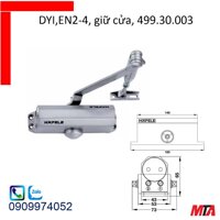 Tay đẩy hơi Hafele 499.30.003 giữ cửa cửa nặng tối đa 80kg rộng max 1100mm