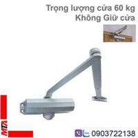 Tay đẩy hơi hafele 931.77.039 không giữ cửa, trọng lượng cửa tối đa 60kg, lắp nổi