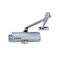 Tay đẩy thủy lực HAFELE 499.30.003, đóng cửa tự động,  có chức năng giữ cửa, dùng cho cửa đi 80kg