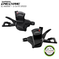Tay đề bấm xả xe đạp SHIMANO DEORE SL M6000 2/3x10 Speed - Hàng Chính Hãng