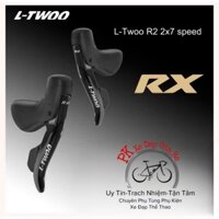 TAY ĐỀ LẮC L-TWOO R2 – 2×7, Tay đề lắc xe đạp 2x7 tốc độ, Bộ đề lắc xe đạp 2x7 speed
