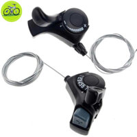 Tay đề xe đạp cóc gắn ghi đông Shimano SL-TX30 3x7 Speed