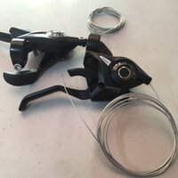 Tay đề xe đạp thể thao SHIMANO kèm tay bóp (1 đôi)