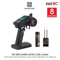 Tay điều khiển HotRC CT8A 2.4Ghz (8 Kênh)