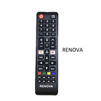 tay điều khiển remote từ xa tivi renova smart FPT PLAY chính hãng-kèm pin-tay đầu bấm tivi renova smart FPT PLAY