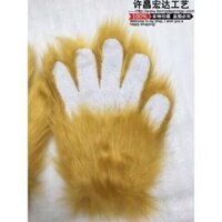 Tây Du Ký Tôn Ngộ Không Đạo cụ Vương miện đầu mới Vua khỉ Vương miện vàng tím Tôn Ngộ Không găng tay Găng tay len Người lớn