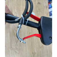 Tay ga bóp cần mềm máy cắt cỏ đeo lưng balo ống cần 26mm - dây ga ốc thẳng, dây ga ốc cong