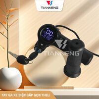 Tay ga cho xe điện gấp gọn Theli thời trang cao cấp