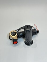 Tay Ga Xe Điện 133Plus Báo Điện Tròn