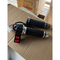 tay ga xe điện 3 bánh xe máy điện 2 nút