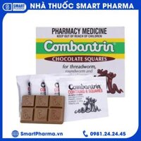 Tẩy giun Combantrin Socola Úc (Hộp 4 vỉ x 6 thanh)