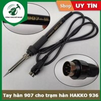 Tay hàn 907 thay thế dùng cho trạm hàn Hakko 936 Jack đực 5 chân _ TKDN