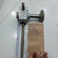 tay lái, thước lái, thanh răng chế xe 4 bánh mini hành trình 90mm