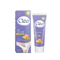 Tẩy lông Cleo Hair Removal Cream Bikini Line – 50g, giúp tẩy lông sạch nhanh, sát chân lông vùng bikini.