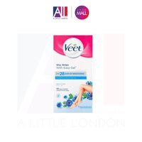 Tẩy lông da nhạy cảm Veet Wax Strips 40 Miếng