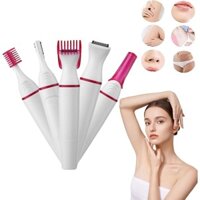 Tẩy lông, Máy cạo râu điện 5 trong 1, Máy cạo lông mày không đau, Mặt, dành cho Nách, Lông mày, Cơ thể mặt dễ dàng