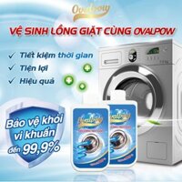 Tẩy Lồng Máy Giặt Tẩy Mốc Gioăng Cao Su Máy Giặt Tủ Lạnh OVAL POW Combo Vệ Sinh Lồng Giặt Cửa Ngang Cửa Đứng Siêu Sạch